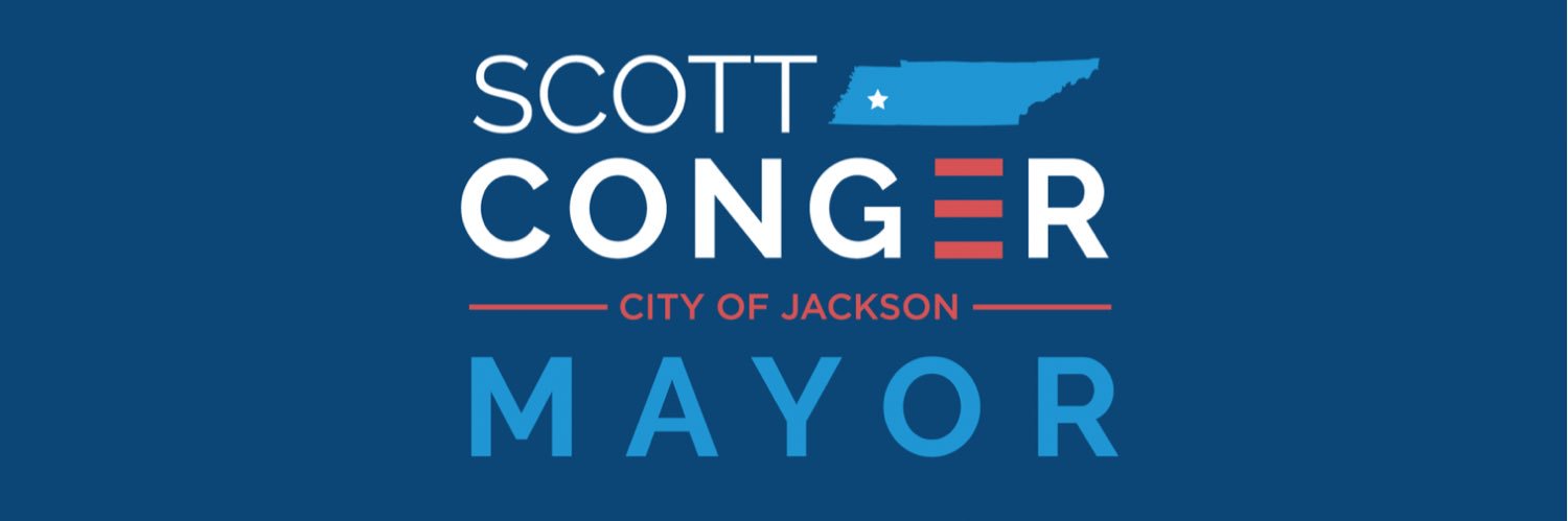 Mayor Scott Conger banner