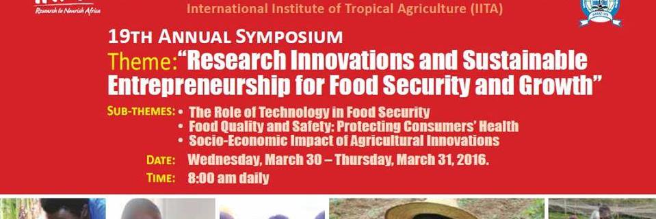 IARSAF Symposium banner