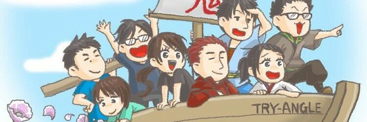 TRY-ANGLE banner