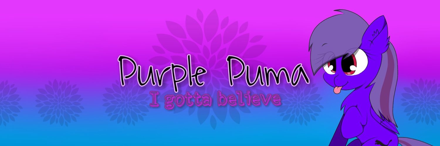 Purple Puma banner