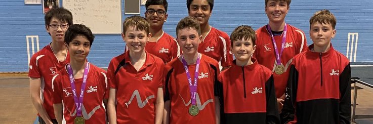 West Bridgford Table Tennis Club banner