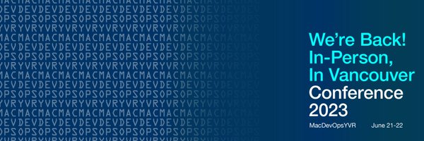 MacDevOpsYVR Profile Banner