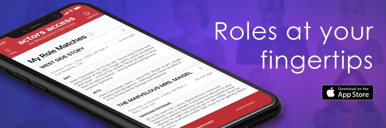 Actors Access banner