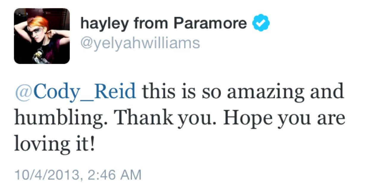 Cody Reid 皿 banner