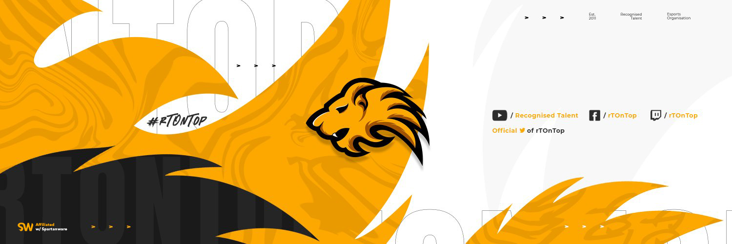 Recognised Talent banner