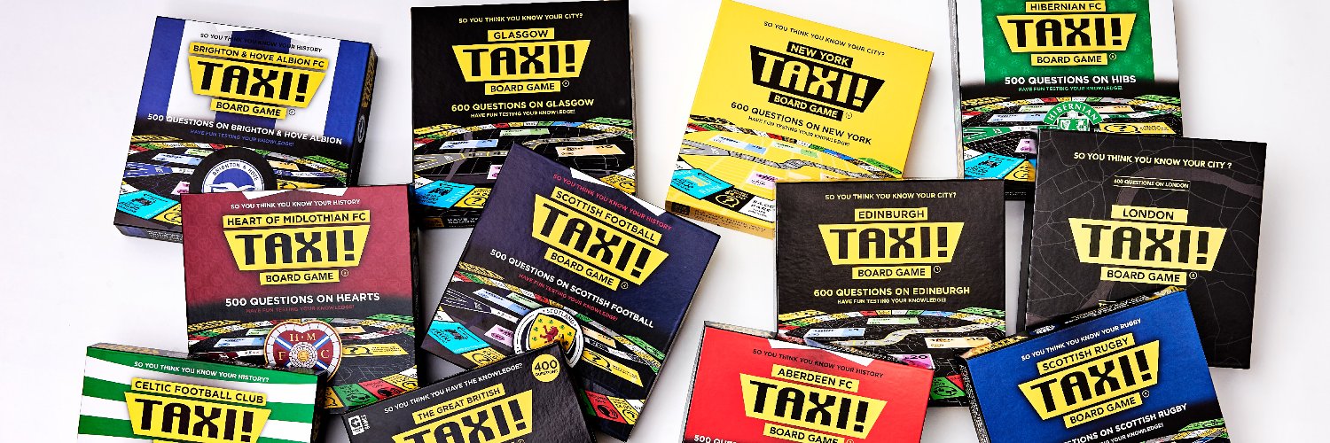 Taxi Board Game banner