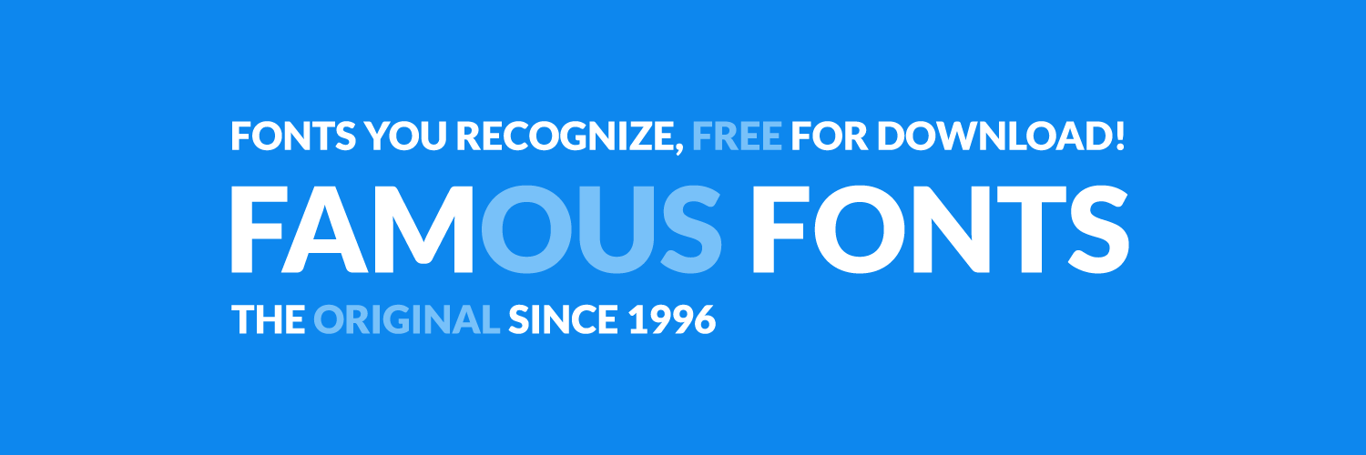 famfonts's profile banner image