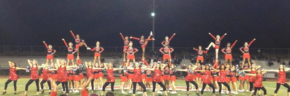Antelope HS Cheer banner