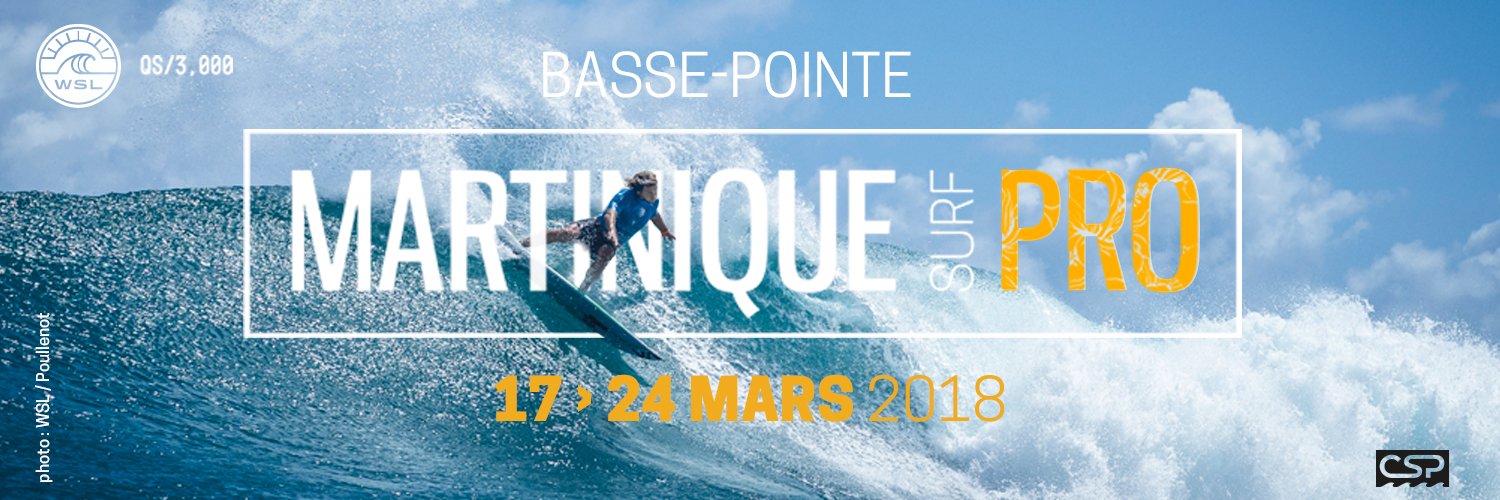 Martinique Surf Pro banner