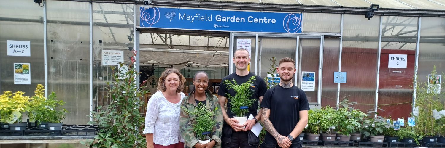 Mayfield Garden Centre banner