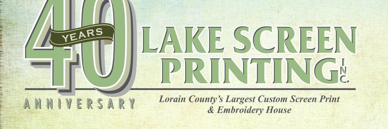 Lake Screen Printing banner