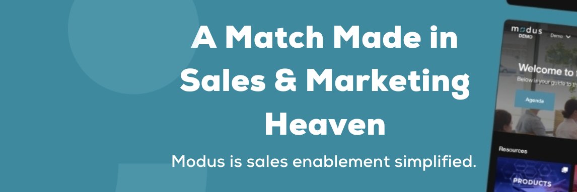 Modus - a Bigtincan company banner