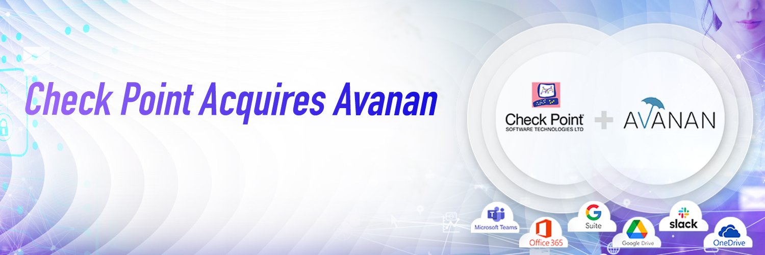 Avanan (Proud to Join @CheckPointSW) banner