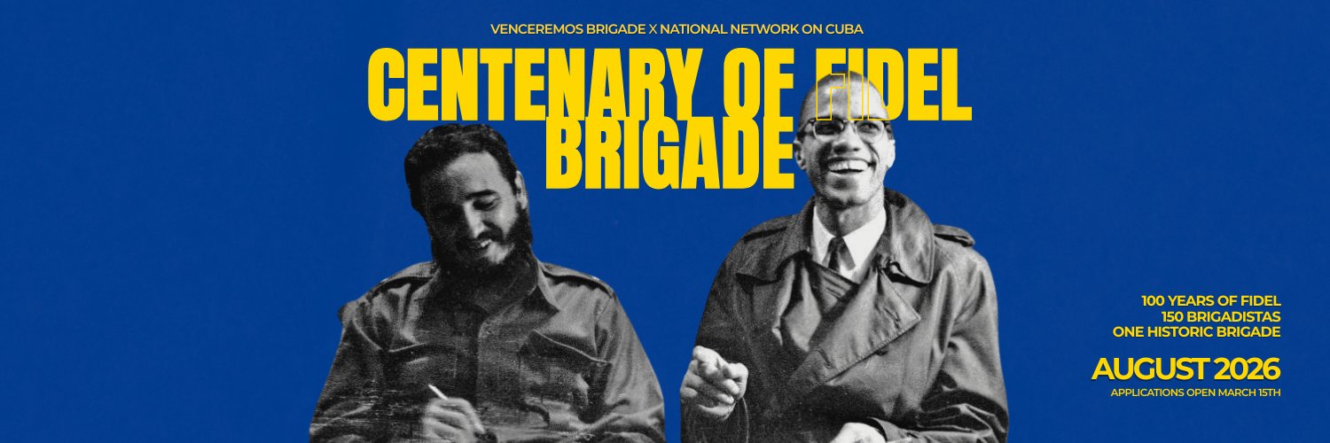 Venceremos Brigade banner