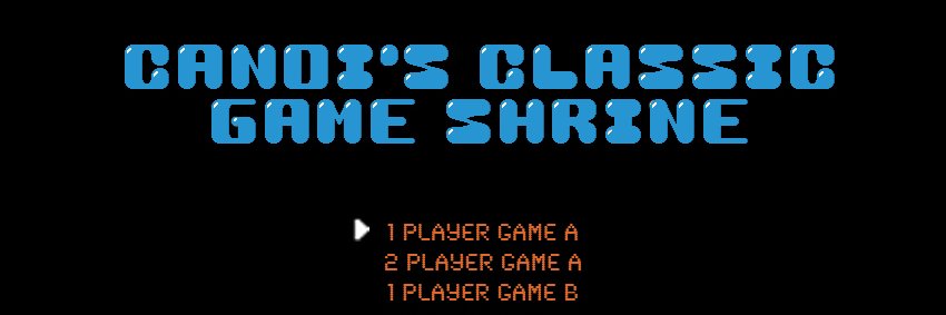Candi’s Classic Game Shrine 👾⛩️ banner