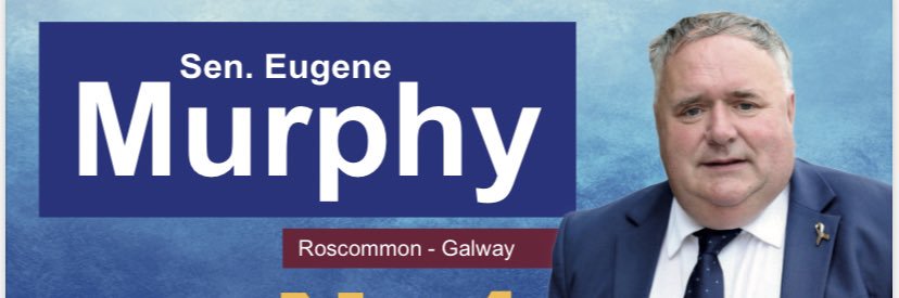 Senator Eugene Murphy banner