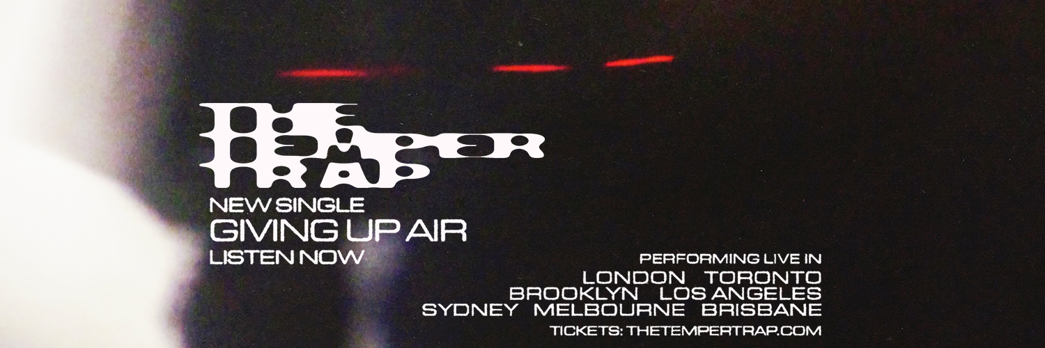 The Temper Trap banner