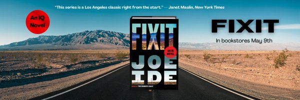 JoeIdeAuthor Profile Banner