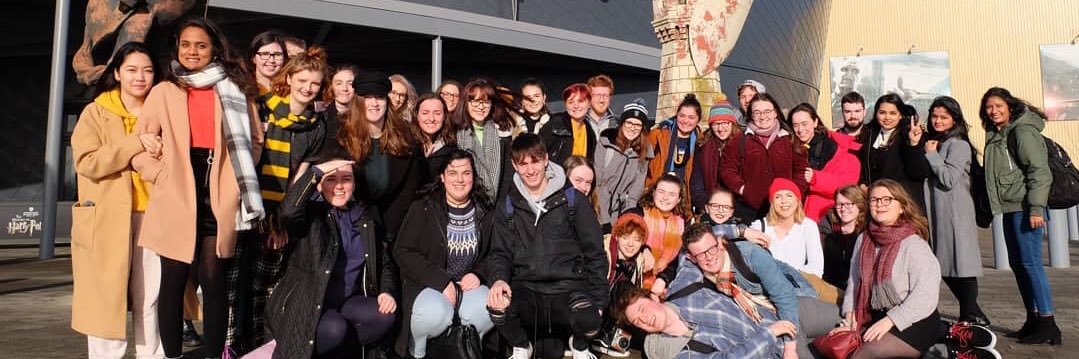 UCD Harry Potter Soc banner