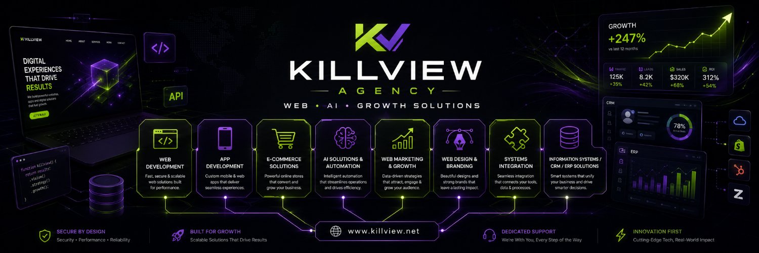 killviewagency's profile banner image