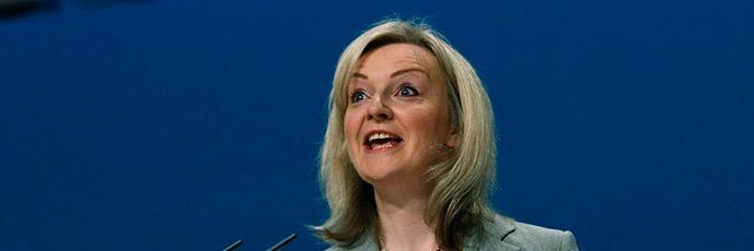 Elizabeth Truss banner