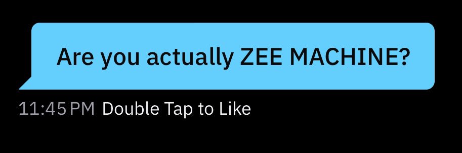 ZEE MACHINE banner