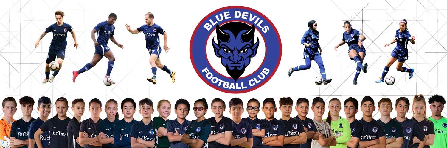 Blue Devils FC banner
