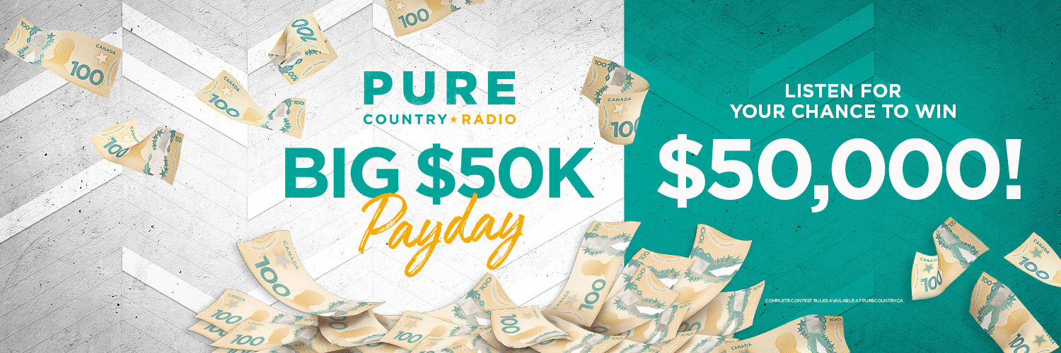 Pure Country 96.7 banner