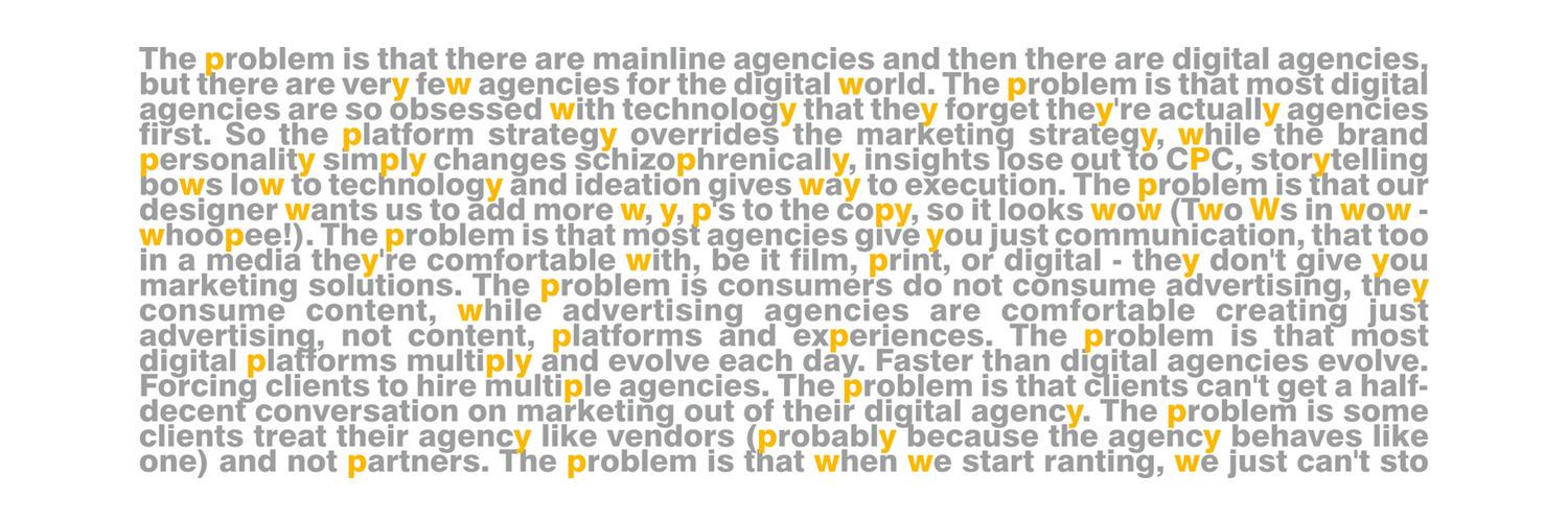 What's Your Problem banner