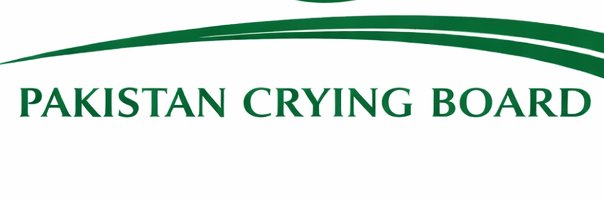 Pakistan Crying Board Official banner