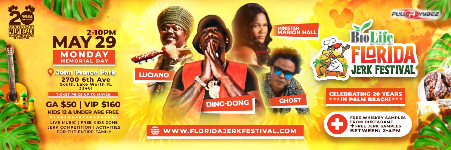 Florida Jerk Festival banner