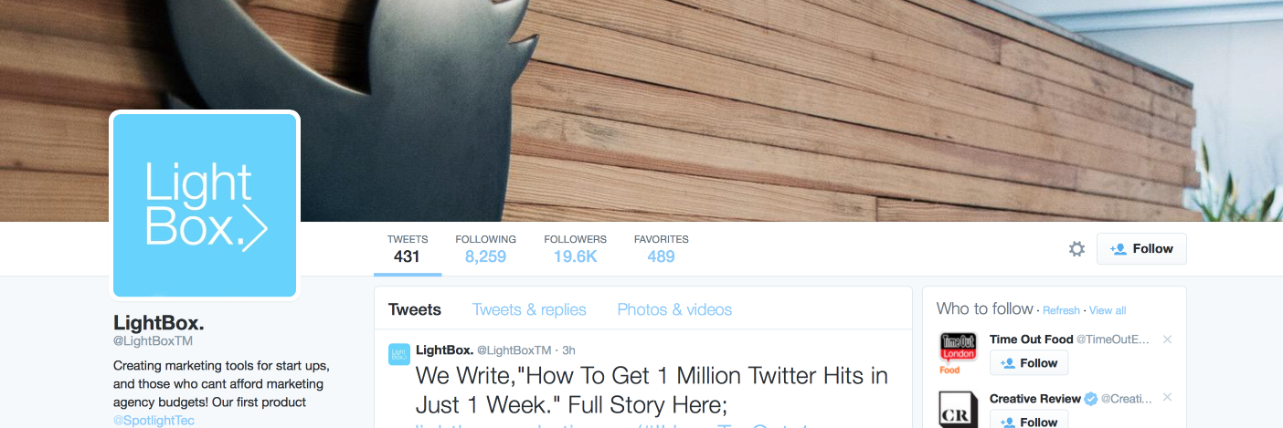 lightboxtec's profile banner image