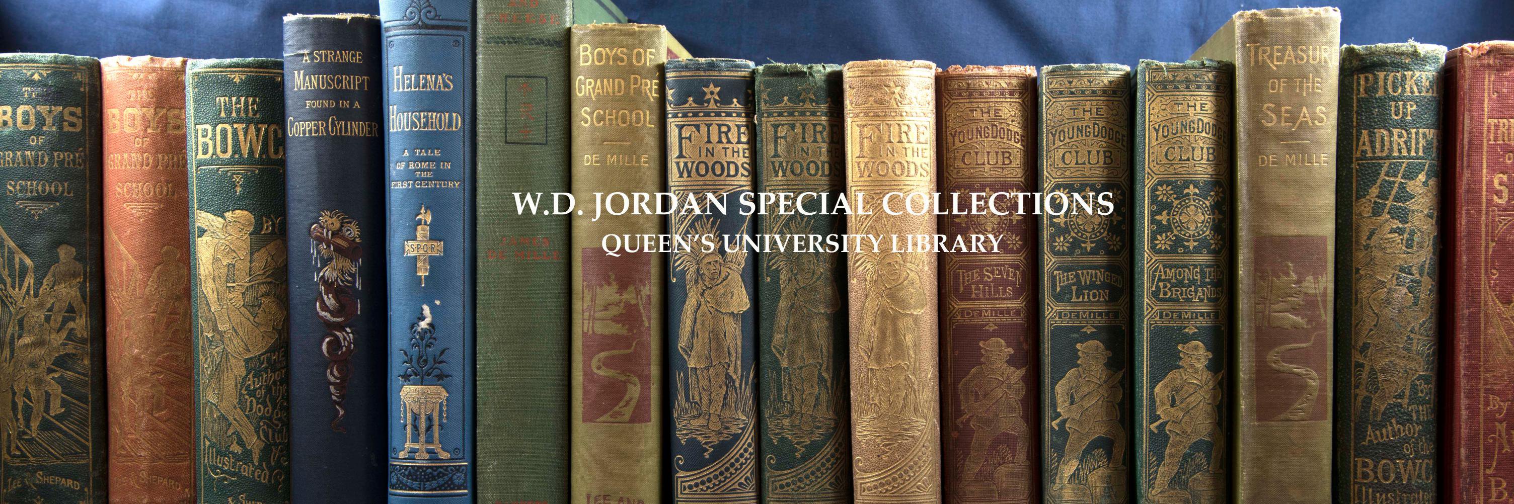 W.D. Jordan Library's banner