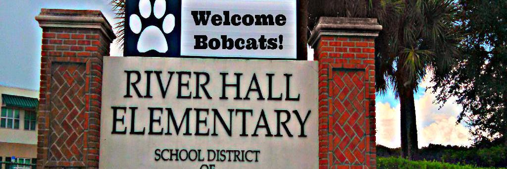 River Hall Elementary banner