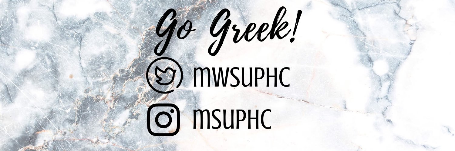 MSU Panhellenic banner