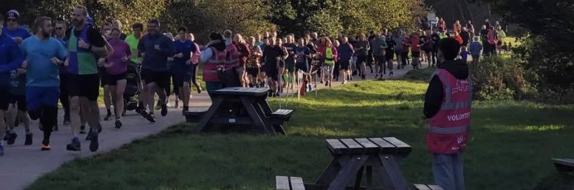 Oakwell Hall parkrun banner