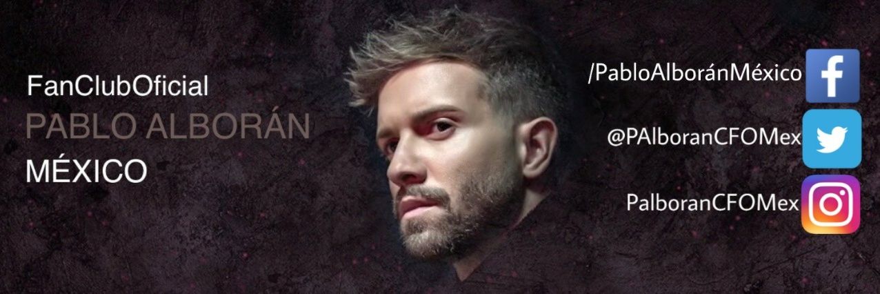 Pablo Alborán México banner