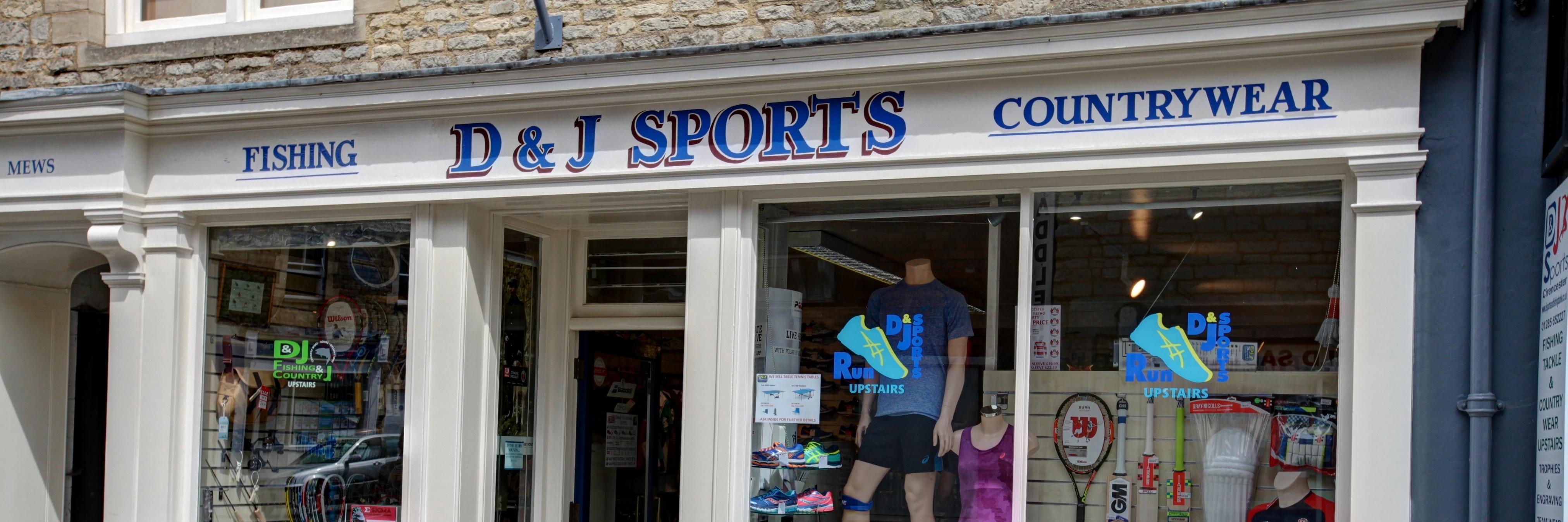 D&J Sports Ltd banner