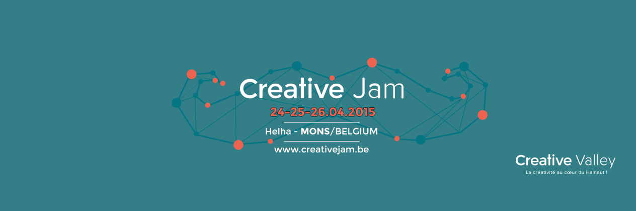 Creative Jam Belgium banner