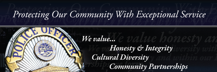 Oxnard Police Dept. banner
