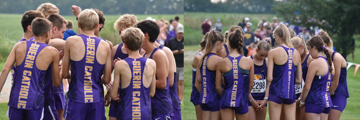 Guerin Catholic Cross Country banner