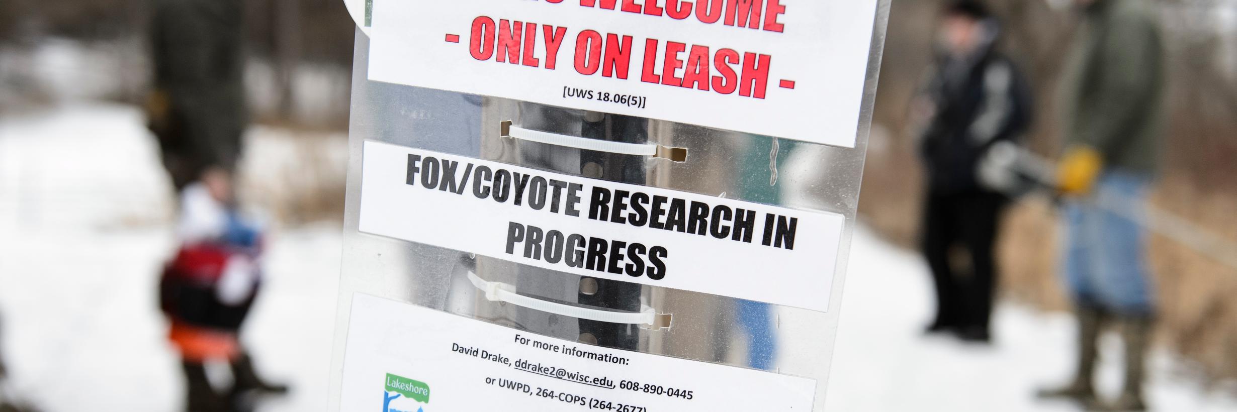 UW UrbanCanidProject banner