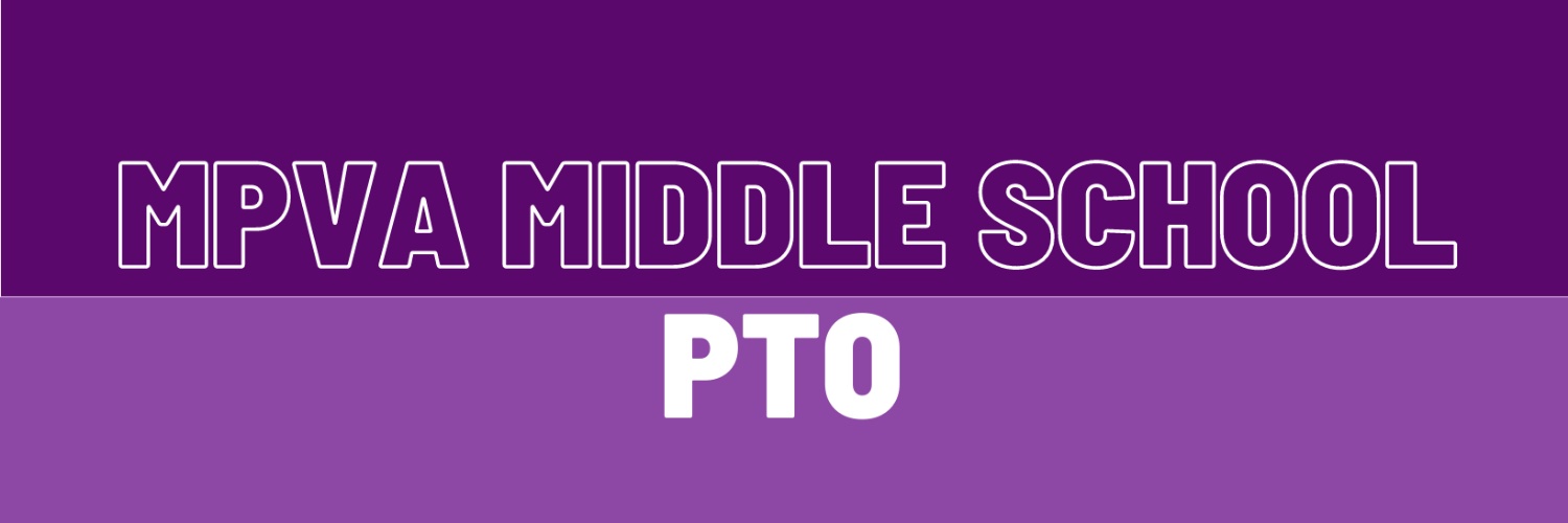 PTO of MPVA Middle School banner