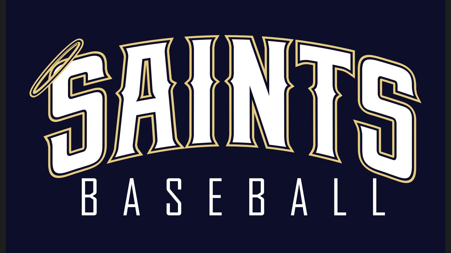 Saints Baseball banner