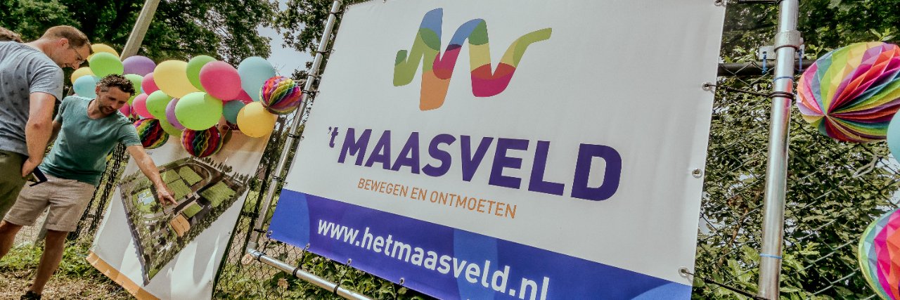 't Maasveld banner