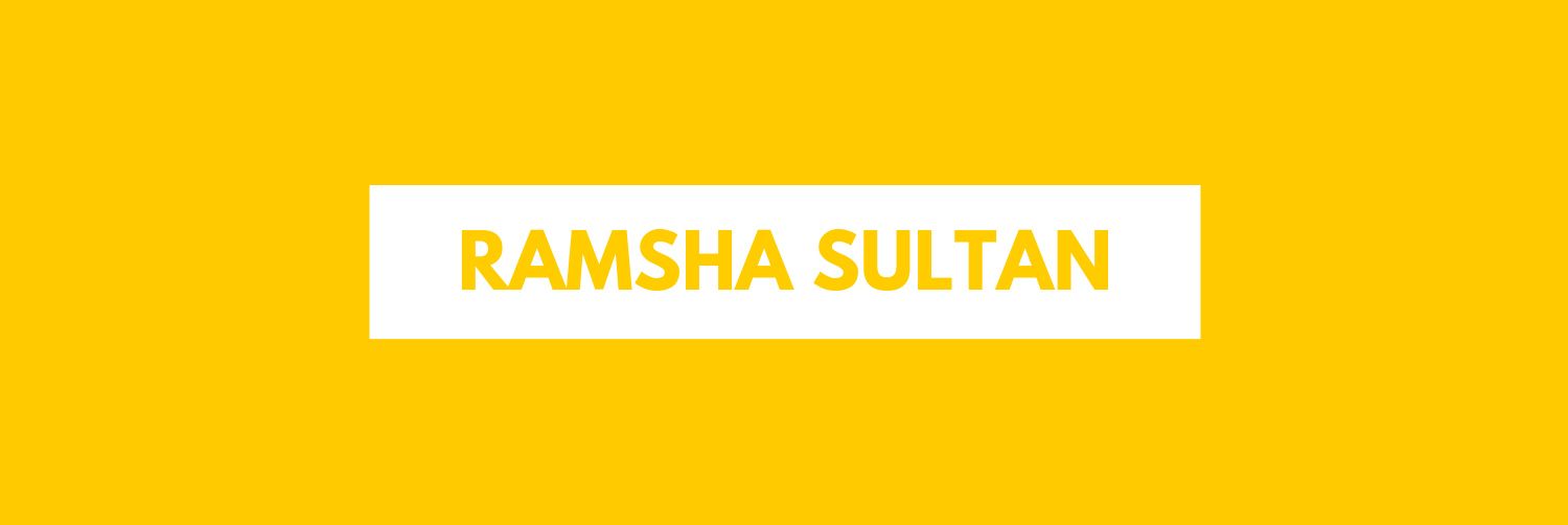 RamshaSultanK's profile banner image