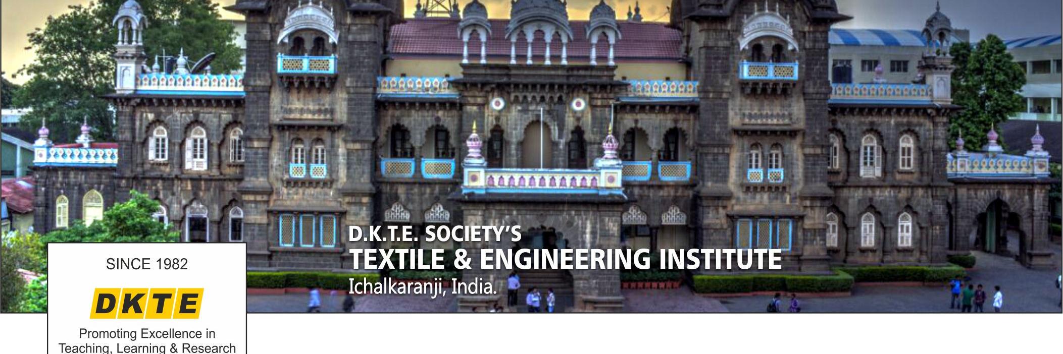 DKTE (Empowered Autonomous Institute) banner