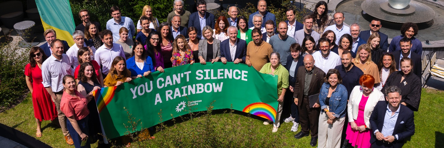 European Greens's banner
