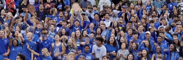 BHS Student Section banner