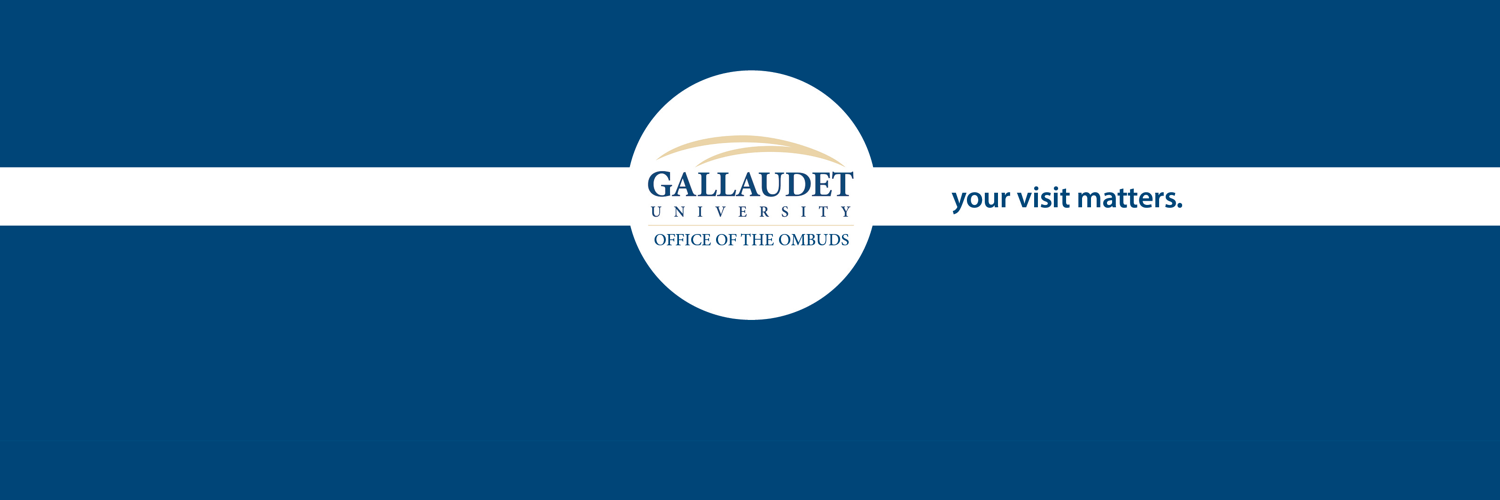 OmbudsGallaudet's profile banner image
